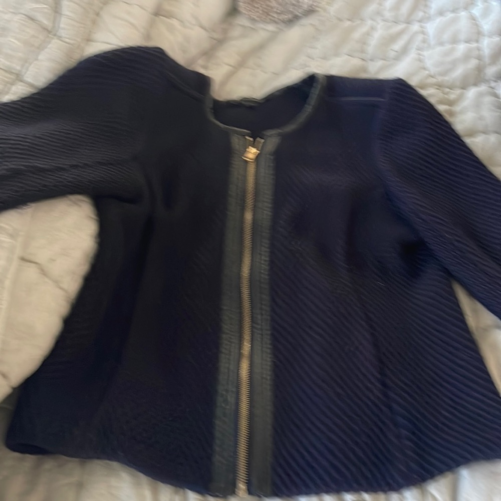 Leather/Sweater Jacket